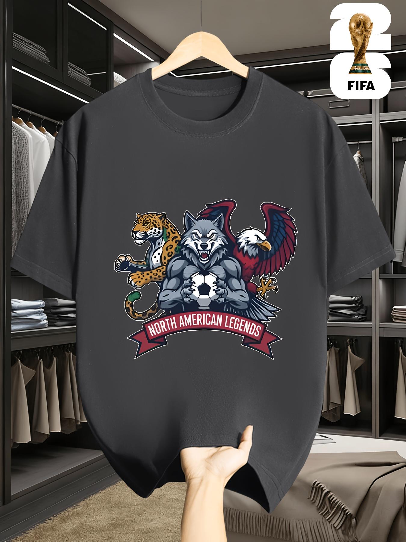 FIFA World Cup 2026 T-Shirt Featuring a Vibrant Design, Ideal for Everyday Use And Outdoor Events XXL сірий
FIFA World Cup 2026 T-Shirt Featuring a Vibrant Design, Ideal for Everyday Use And Outdoor Events XXL сірий