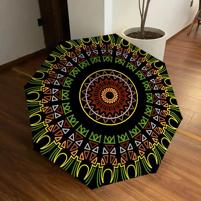 1pc Mandala Pattern Auto Umbrella Durable Iron Frame & Plastic Handle, Gift for Men & Women, Sturdy Construction y250905210
1pc Mandala Pattern Auto Umbrella Durable Iron Frame & Plastic Handle, Gift for Men & Women, Sturdy Construction y250905210