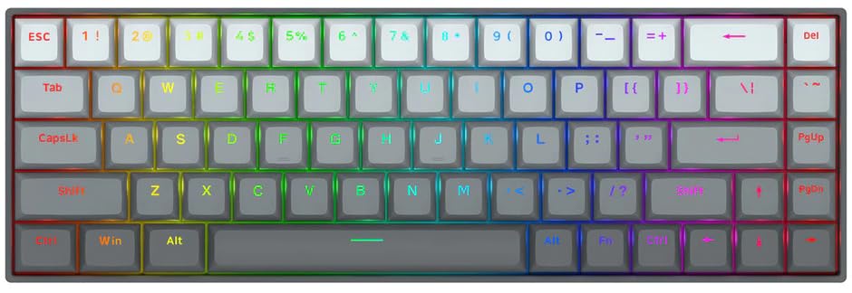 Redragon M68 Rapid Trigger Magnetic Switch Gaming Keyboard Mechanical Keyboard TKL 61 Keys English Layout RGB Backlight Rollover Ergonomics
Redragon M68 Rapid Trigger Magnetic Switch Gaming Keyboard Mechanical Keyboard TKL 61 Keys English Layout RGB Backlight Rollover Ergonomics