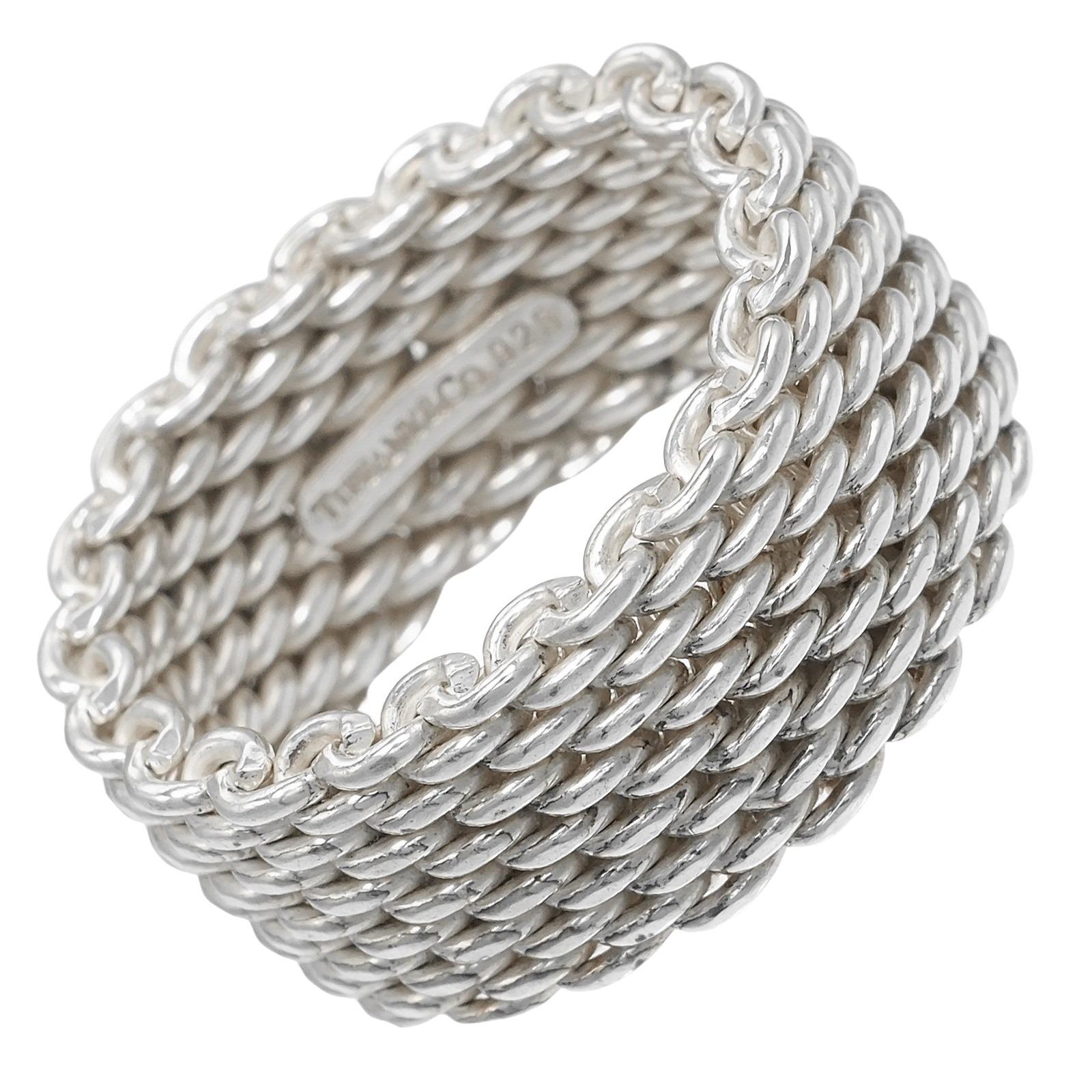 TIFFANY&Co. Кільце Сомерсет Срібло925 #6.6(Розмір США) 8.6г Жінки Вживані
TIFFANY&Co. Кільце Сомерсет Срібло925 #6.6(Розмір США) 8.6г Жінки Вживані