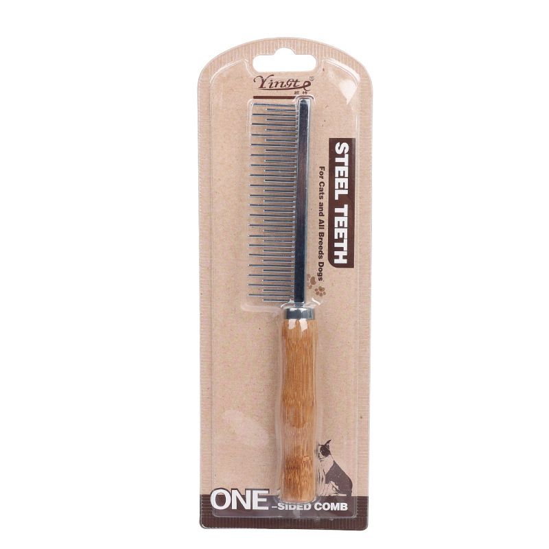 Pet Comb Grooming Equipment Dog Hair Remover Cat Hair Comb Grooming Wooden Handle Cat Comb Smooth Hair Dog Brush Dog Accessories
Pet Comb Grooming Equipment Dog Hair Remover Cat Hair Comb Grooming Wooden Handle Cat Comb Smooth Hair Dog Brush Dog Accessories