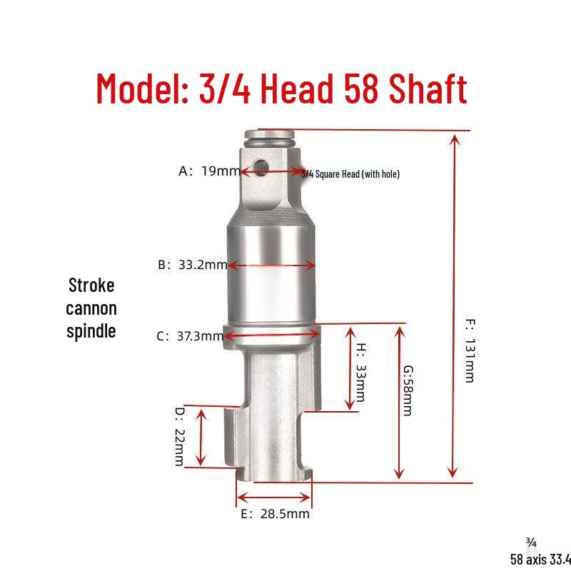Pneumatic Wrench Impact Spindle
Pneumatic Wrench Impact Spindle