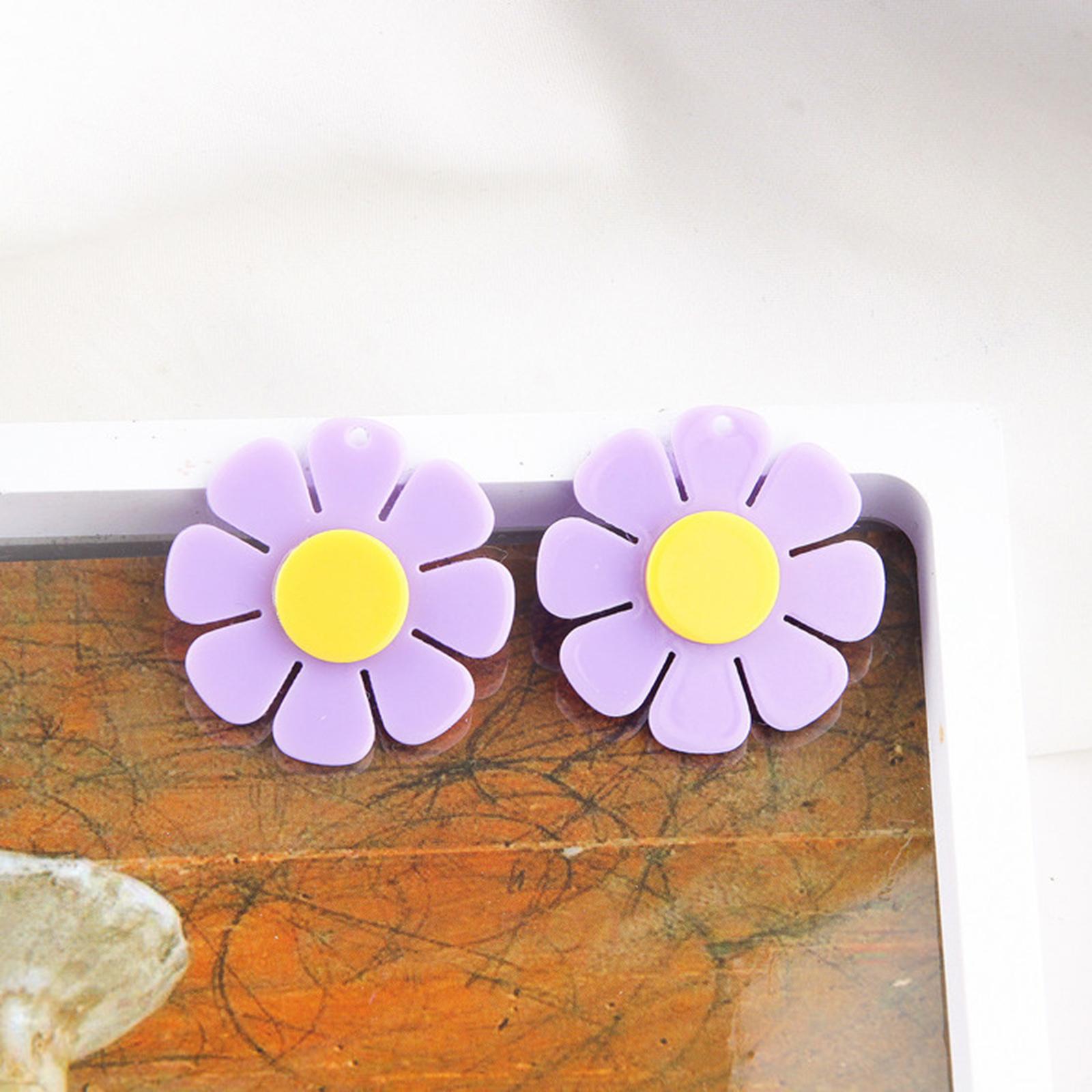Korean Ins Style Multicolor Acrylic Sweet Flower Pendants For DIY Fashion Making Jewelry Earrings Necklace Accessories, 5PCs
Korean Ins Style Multicolor Acrylic Sweet Flower Pendants For DIY Fashion Making Jewelry Earrings Necklace Accessories, 5PCs