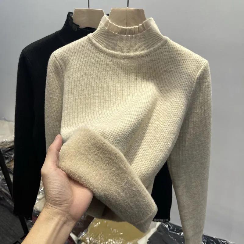 Светр для жінок Зимовий Бавовняний Потовщений Пуловер Теплий В язаний Еластичний Довгий Рукав Оверсайз Джемпер Светр Топи XXL хакі
Светр для жінок Зимовий Бавовняний Потовщений Пуловер Теплий В язаний Еластичний Довгий Рукав Оверсайз Джемпер Светр Топи XXL хакі