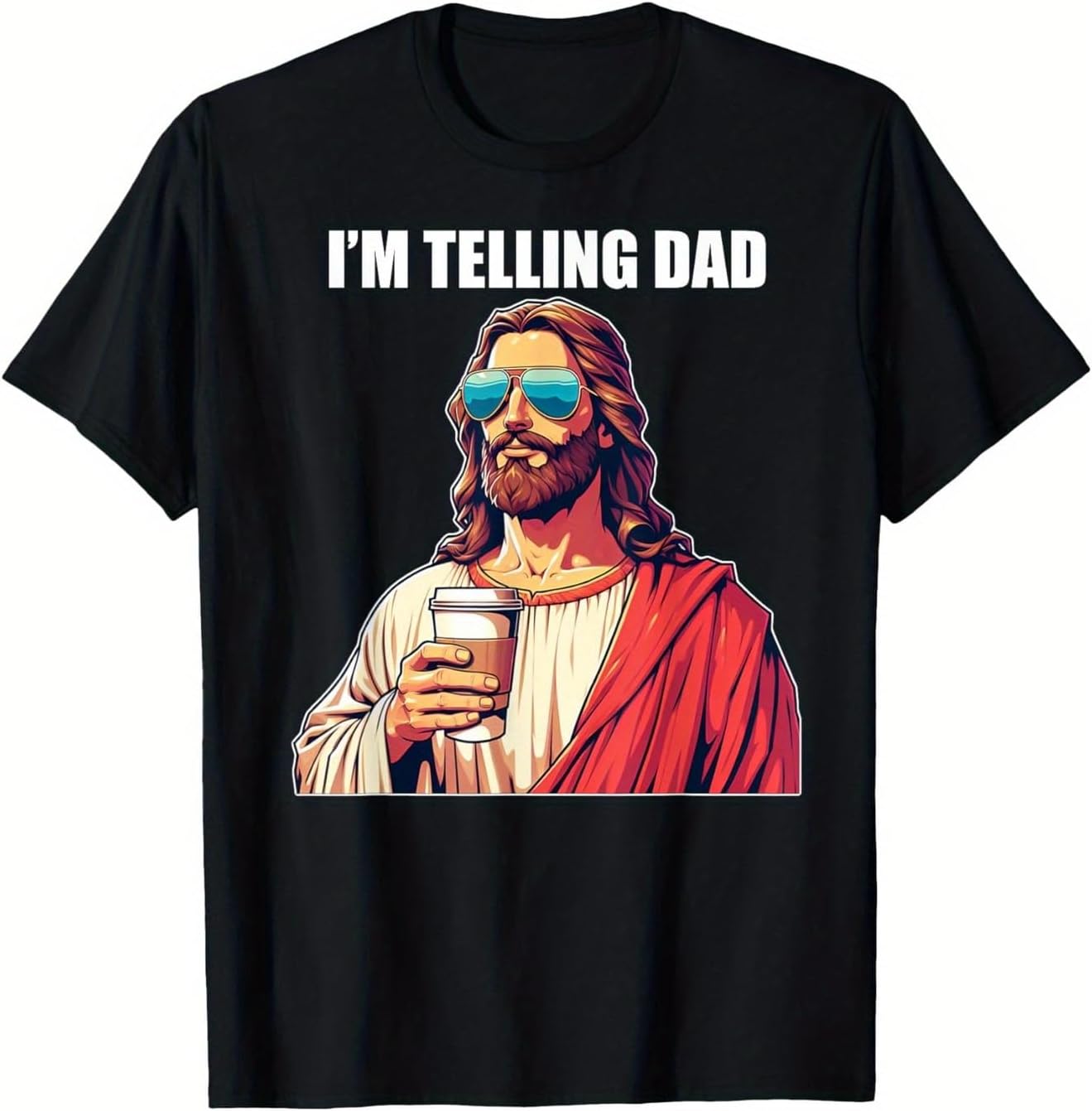 Funny Christian Meme T-Shirt Telling Dad Graphic Black Cotton (S-3XL) Casual Wear S разноцветный
Funny Christian Meme T-Shirt Telling Dad Graphic Black Cotton (S-3XL) Casual Wear S разноцветный