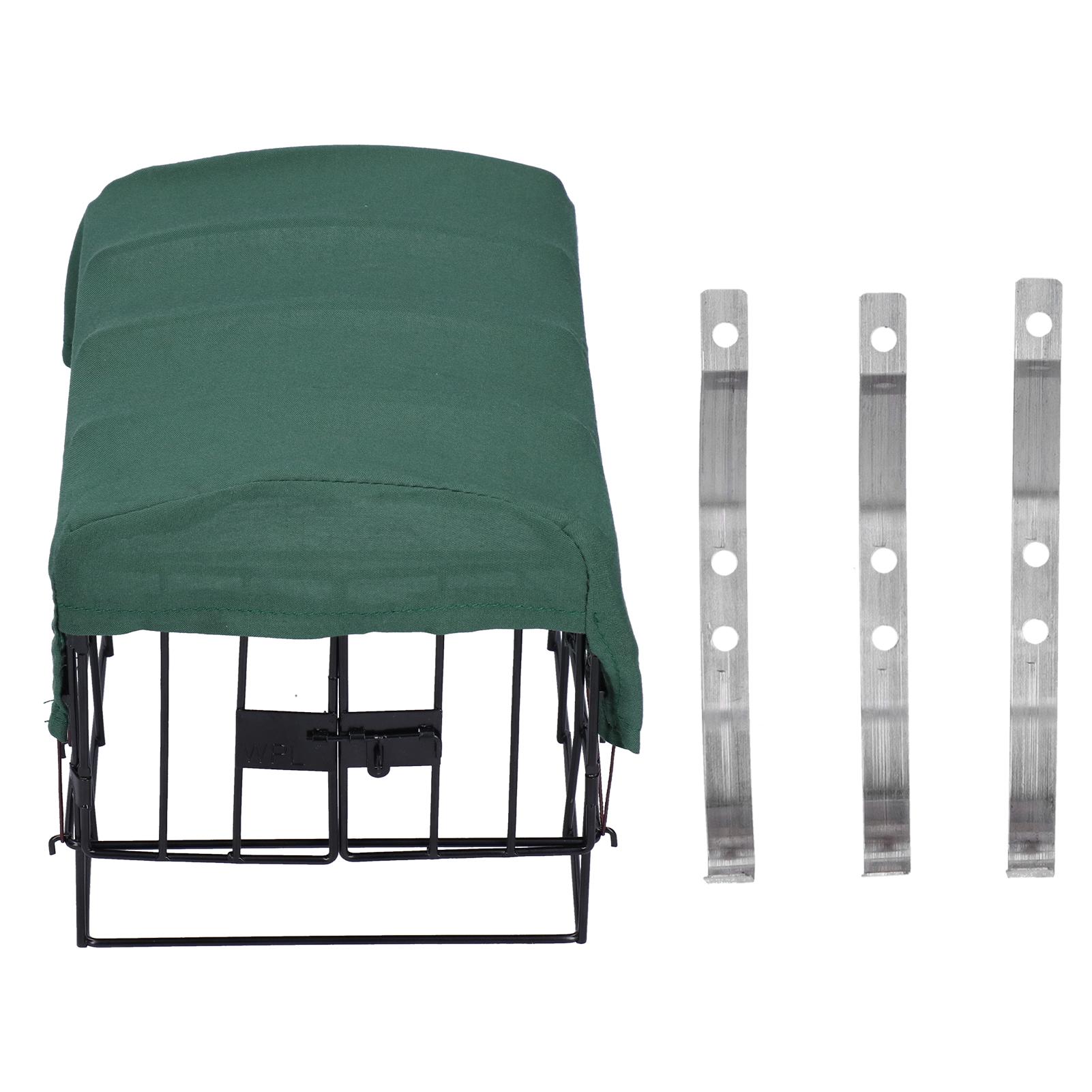 RC Car Modification Iron Cage and Cover Decoration Rear Metal Fence Frame for WPL D12Green
RC Car Modification Iron Cage and Cover Decoration Rear Metal Fence Frame for WPL D12Green