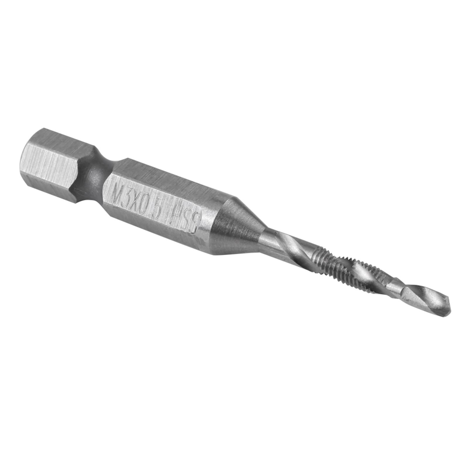 M3 HSS Hex Shank Drill & Tap Taper Drill Bits Power Tool Part Tap Taper Drill Bit
M3 HSS Hex Shank Drill & Tap Taper Drill Bits Power Tool Part Tap Taper Drill Bit