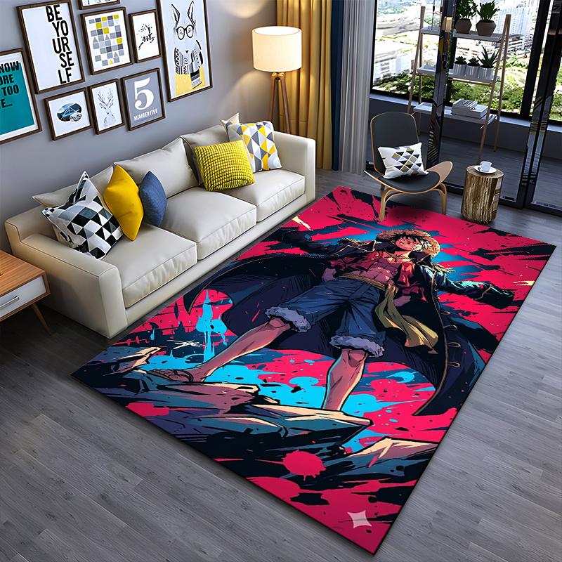 One Piece Luffy Printed Flannel Non-slip Soft Carpet, Machine Washable, Living Room and Bedroom Home Floor Mat 40x60cm( 15x23in )
One Piece Luffy Printed Flannel Non-slip Soft Carpet, Machine Washable, Living Room and Bedroom Home Floor Mat 40x60cm( 15x23in )