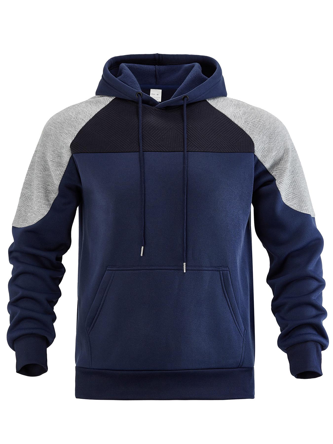 Men s Plus Size Color Block Raglan Hoodie - Autumn/Winter Casual Pullover XL темно-синього кольору
Men s Plus Size Color Block Raglan Hoodie - Autumn/Winter Casual Pullover XL темно-синього кольору