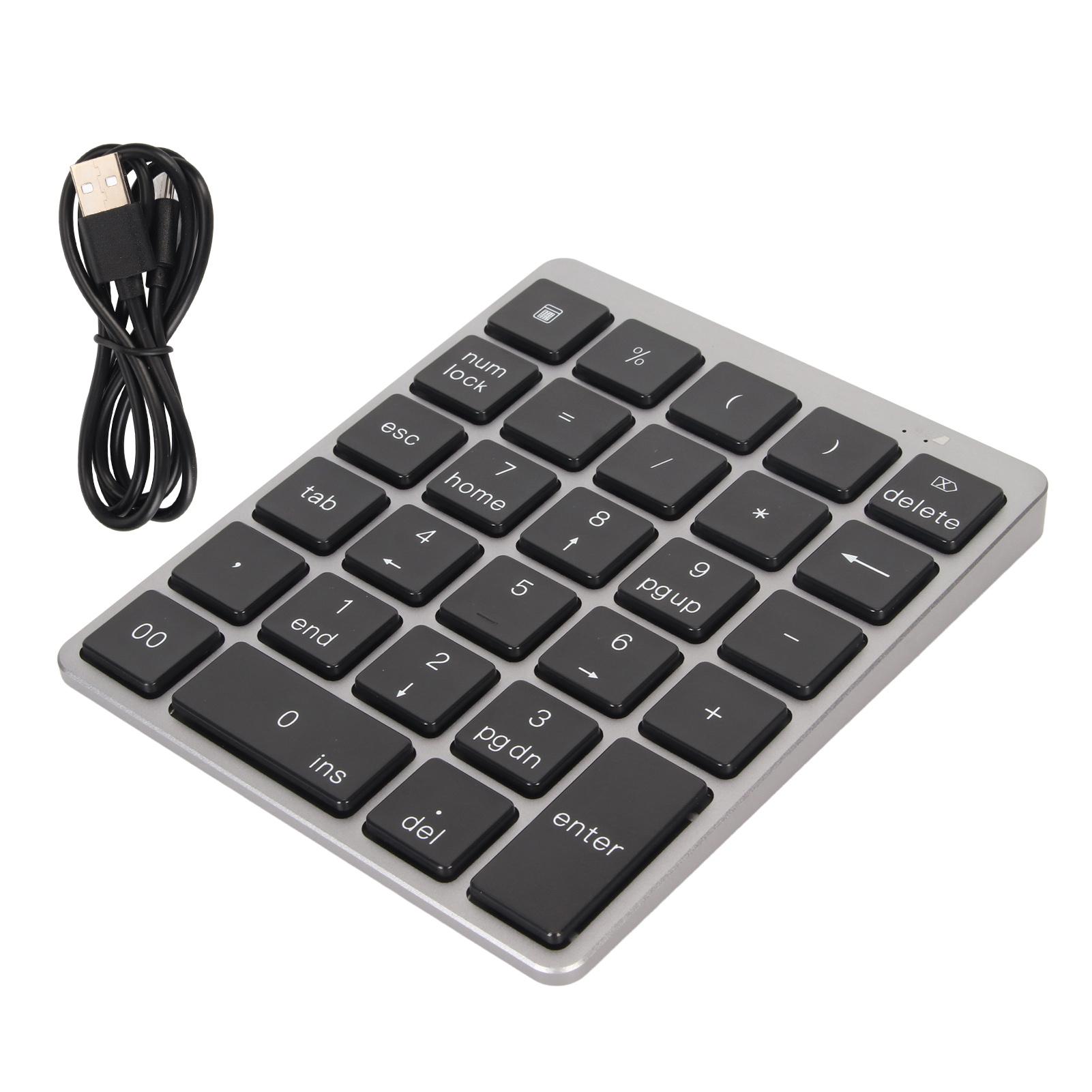 Цифровая клавиатура Mini USB перезаряжаемая проводная 28 клавиш тонкая портативная алюминиевый сплав темно-серый разноцветный
Цифровая клавиатура Mini USB перезаряжаемая проводная 28 клавиш тонкая портативная алюминиевый сплав темно-серый разноцветный