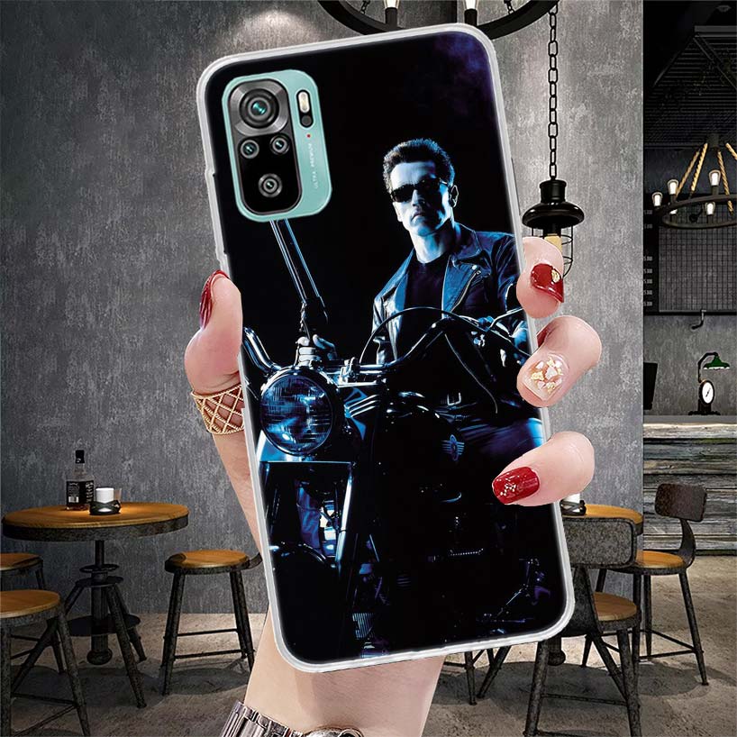 Arnold Schwarzenegger Terminator Soft Phone Case For Xiaomi Redmi Note 15 14 14S 13 12 Pro Plus 12S 11 11S 11E 10 10S 11T 5G Fun Redmi Note 12 Pro 4G
Arnold Schwarzenegger Terminator Soft Phone Case For Xiaomi Redmi Note 15 14 14S 13 12 Pro Plus 12S 11 11S 11E 10 10S 11T 5G Fun Redmi Note 12 Pro 4G