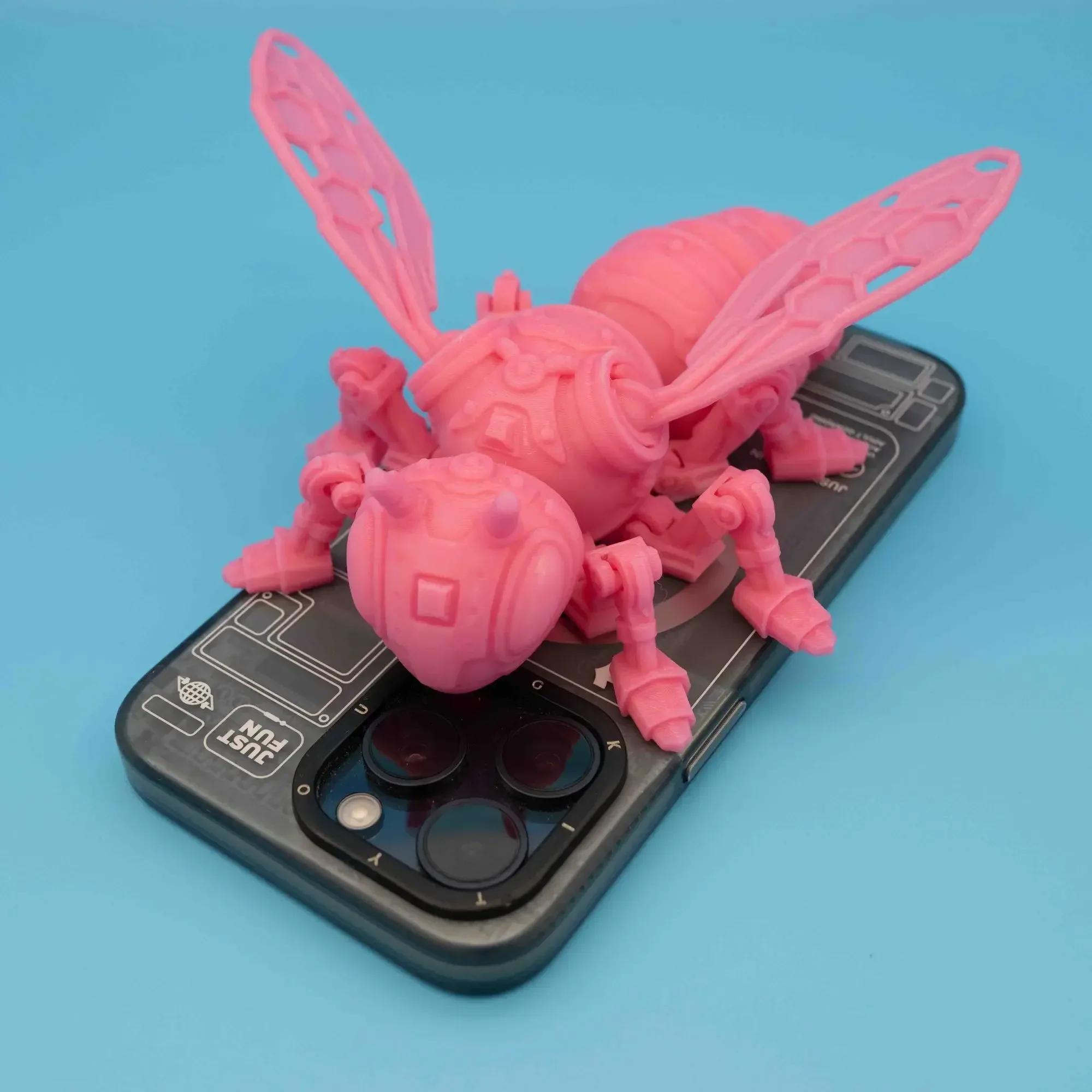 3D Printing Bee Model Cyber Bee Cool Cute Night Market Stall Children s Gift Handmade Model Movable Joint Ornaments Props Cool
3D Printing Bee Model Cyber Bee Cool Cute Night Market Stall Children s Gift Handmade Model Movable Joint Ornaments Props Cool