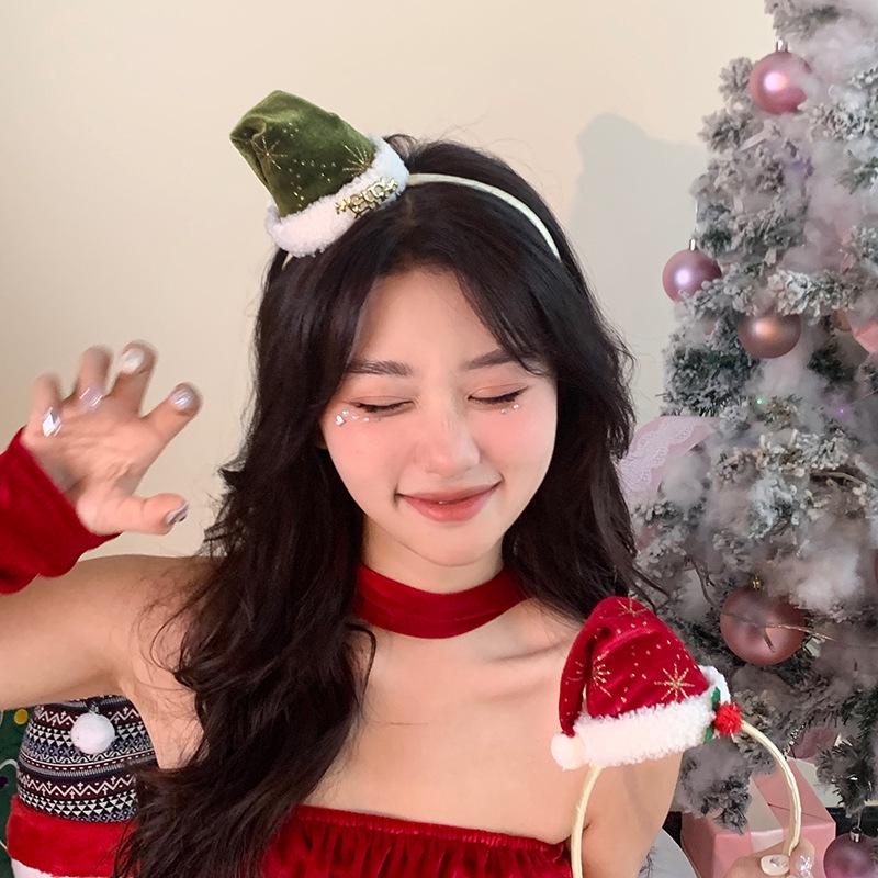 Красная бархатная 3D рождественская шляпа-заколка для волос для женщин - Праздничный аксессуар для вечеринок и нарядов
Красная бархатная 3D рождественская шляпа-заколка для волос для женщин - Праздничный аксессуар для вечеринок и нарядов