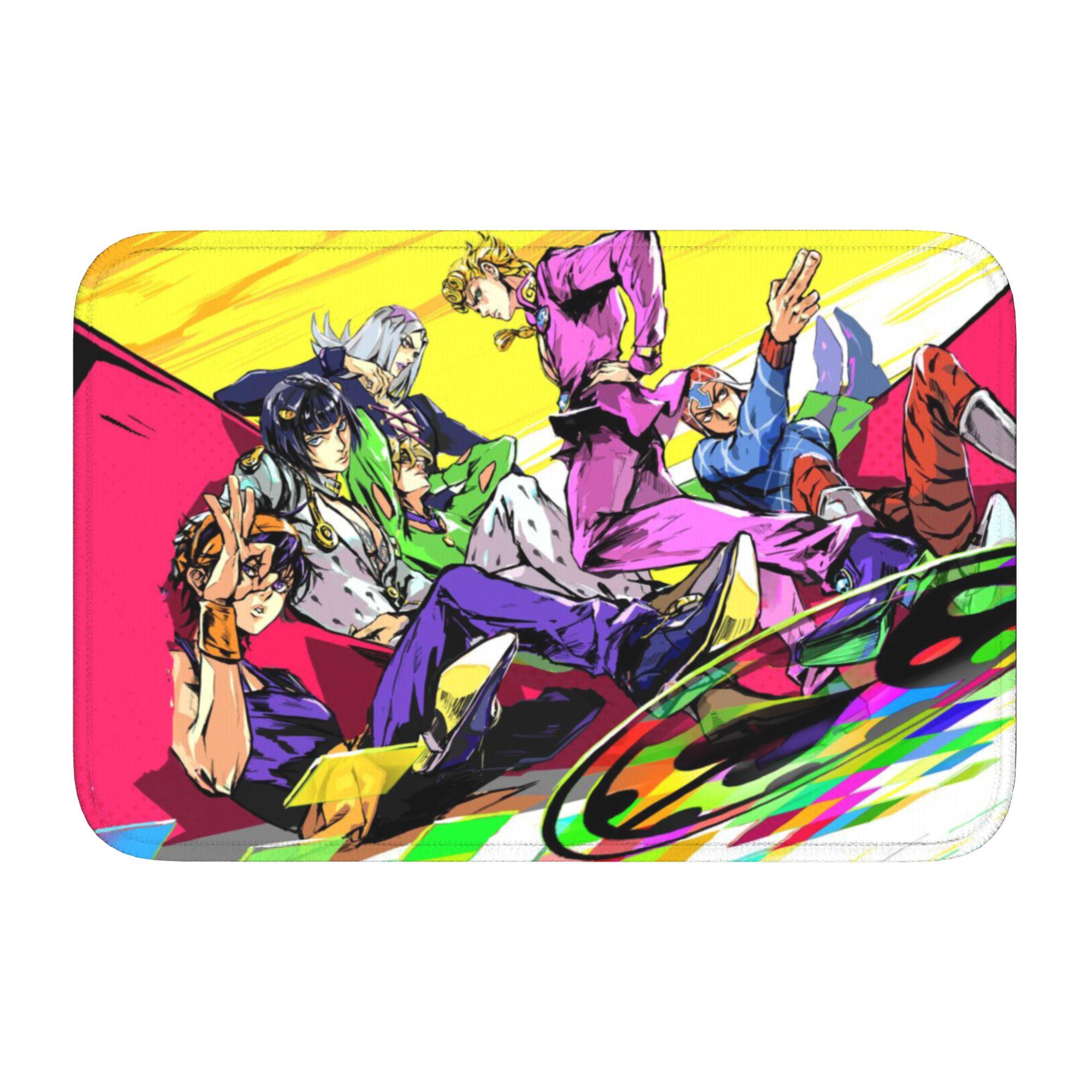 JoJoes Anime Front Door Mat Anti-Slip Indoor Welcome Quick Dry Doormat Floor Bathroom Entrance Rug Carpet Footpad 60cm x 90cm
JoJoes Anime Front Door Mat Anti-Slip Indoor Welcome Quick Dry Doormat Floor Bathroom Entrance Rug Carpet Footpad 60cm x 90cm