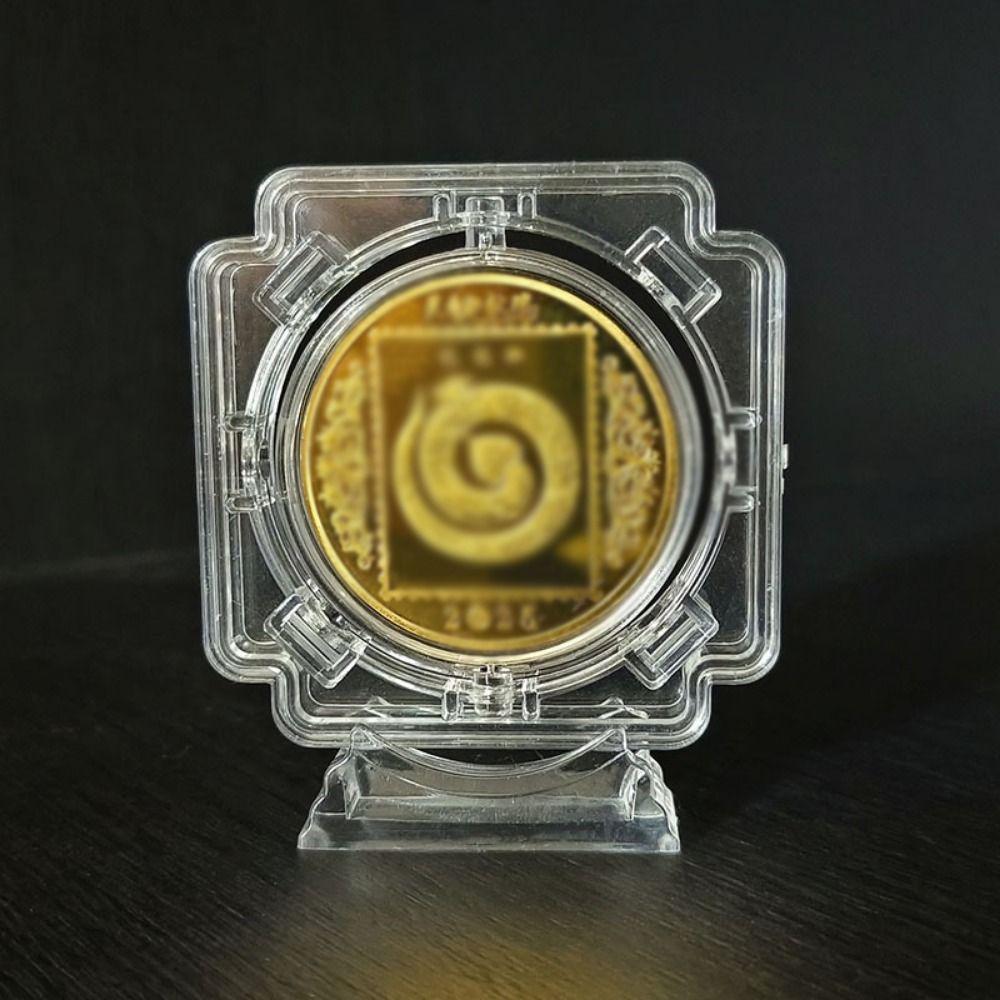 Floating Coin Container Box Rotatable Coin Protector Sleeves Coin Display Case Home Decoration чистий
Floating Coin Container Box Rotatable Coin Protector Sleeves Coin Display Case Home Decoration чистий