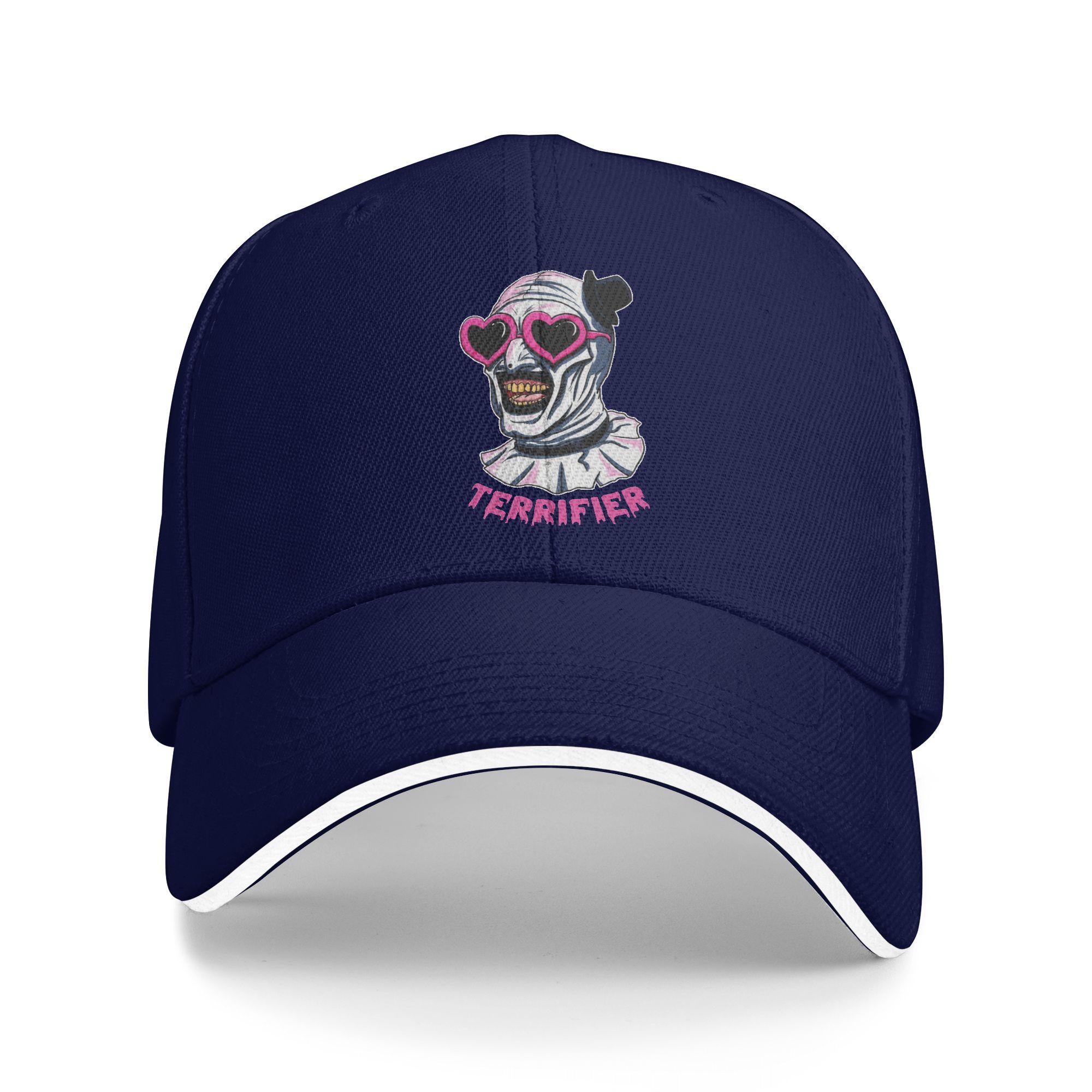 WoUnisex Unisex Terrifier Art The Clown Heart Glasses Outdoor Hat Sun Cap New Baseball Cap Sunscreen Sunshade One Size
WoUnisex Unisex Terrifier Art The Clown Heart Glasses Outdoor Hat Sun Cap New Baseball Cap Sunscreen Sunshade One Size