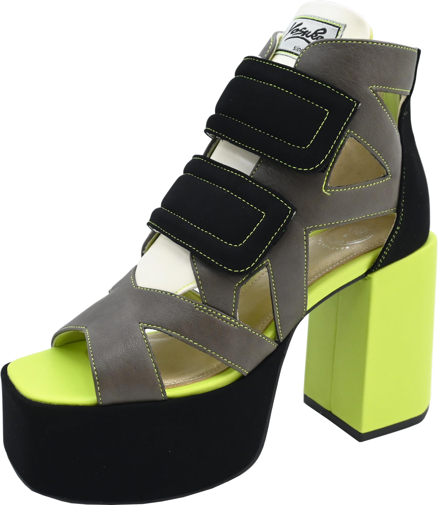 Yosuke Women s Heeled Sandals, Light Green, Size 23.0cm-23.5cm, 2810133
Yosuke Women s Heeled Sandals, Light Green, Size 23.0cm-23.5cm, 2810133