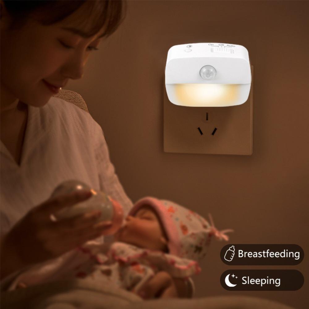 Wireless LED Night Light Hallway Stairs WC Bedside Night Lamp For Children Bedroom Decoration EU Plug
Wireless LED Night Light Hallway Stairs WC Bedside Night Lamp For Children Bedroom Decoration EU Plug