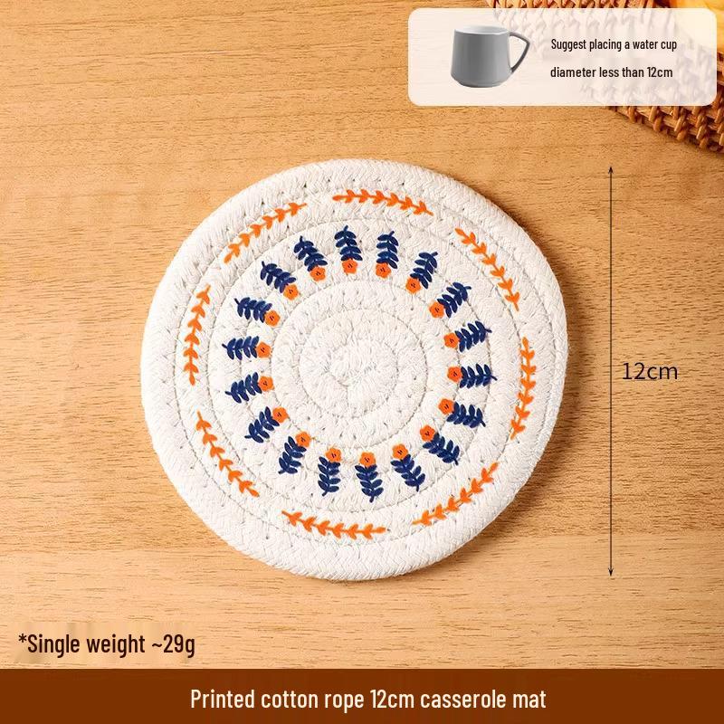 Хлопковая и льняная подставка и прихватка, устойчивые к высоким температурам
Хлопковая и льняная подставка и прихватка, устойчивые к высоким температурам