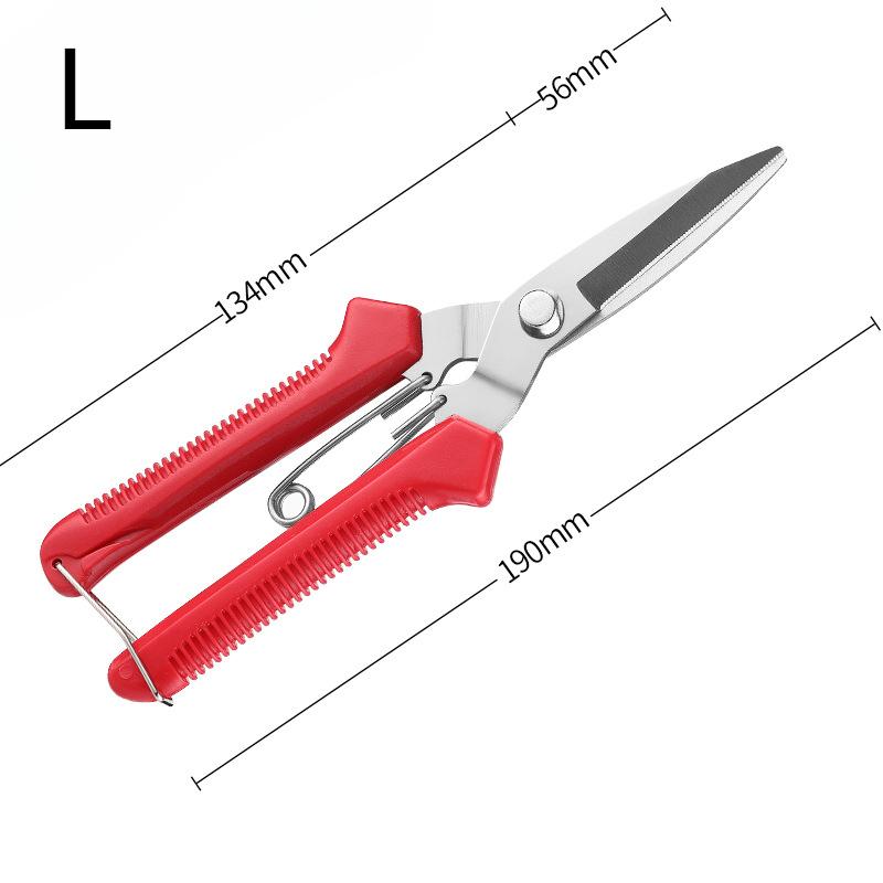 3 размера секатор с прямой головкой из нержавеющей стали с нескользящей ручкой садовые ножницы для бонсай домашнего использования L
3 размера секатор с прямой головкой из нержавеющей стали с нескользящей ручкой садовые ножницы для бонсай домашнего использования L