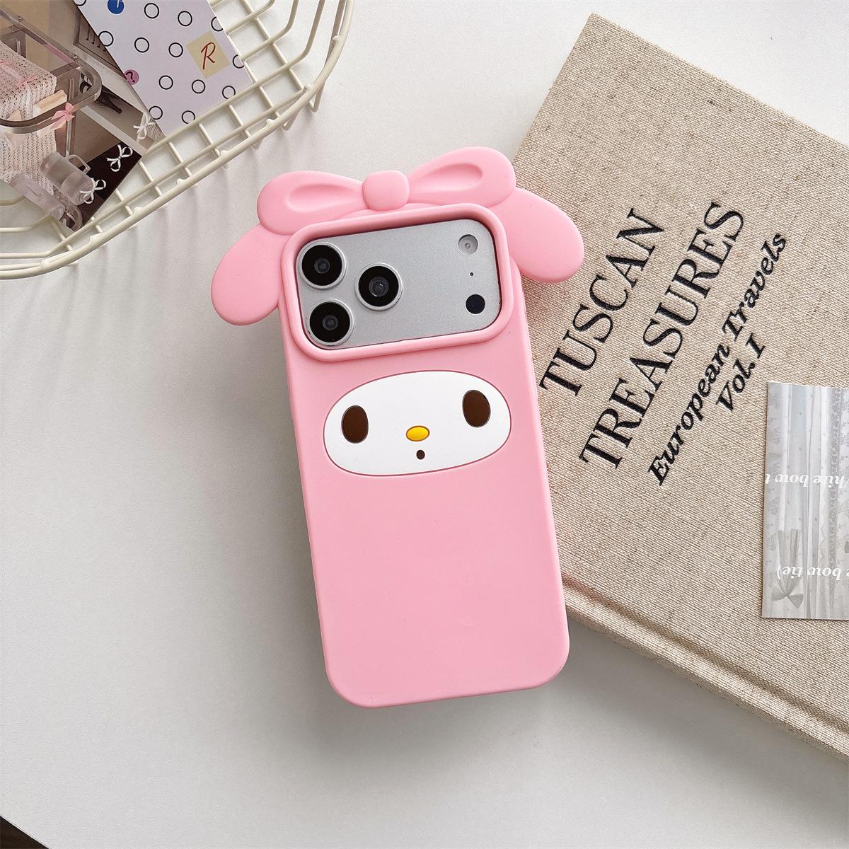 Melodie Cartoon Bow Anti-Fall Case for iPhone 15/16/17 Pro Max and 13/14 14
Melodie Cartoon Bow Anti-Fall Case for iPhone 15/16/17 Pro Max and 13/14 14