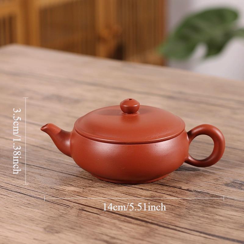 Chaozhou Vermilion Clay Tile Teapot Household Chinese Small Capacity Teapot Wide Mouthed Kung Fu Teaset Tea Ceremony Accessories
Chaozhou Vermilion Clay Tile Teapot Household Chinese Small Capacity Teapot Wide Mouthed Kung Fu Teaset Tea Ceremony Accessories