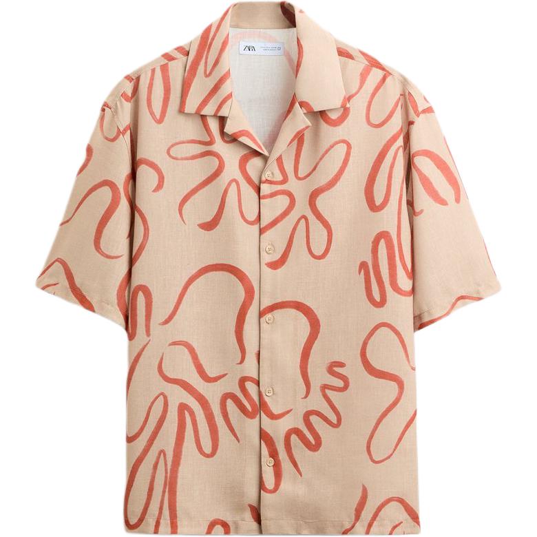 Zara Loose Abstract Print Casual Short Sleeve Shirt Men shirts Checkered 6085448-089 L
Zara Loose Abstract Print Casual Short Sleeve Shirt Men shirts Checkered 6085448-089 L