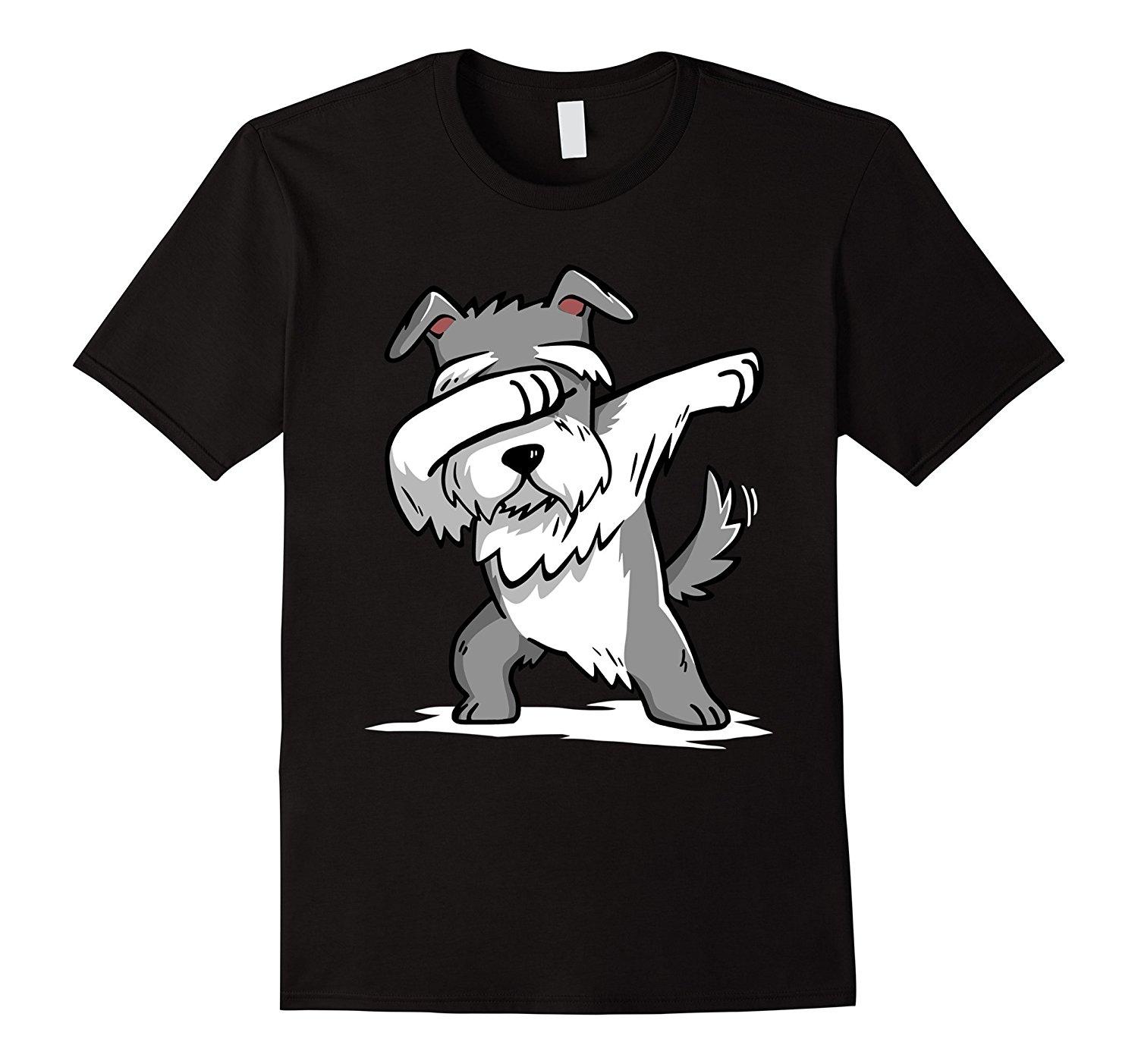 Schnauzer Cute Dabbing TShirt Funny Dab Dance Gift Shirt Brand Cotton Men Clothing Male Slim Fit T Shirt Letter Printing 4XL
Schnauzer Cute Dabbing TShirt Funny Dab Dance Gift Shirt Brand Cotton Men Clothing Male Slim Fit T Shirt Letter Printing 4XL