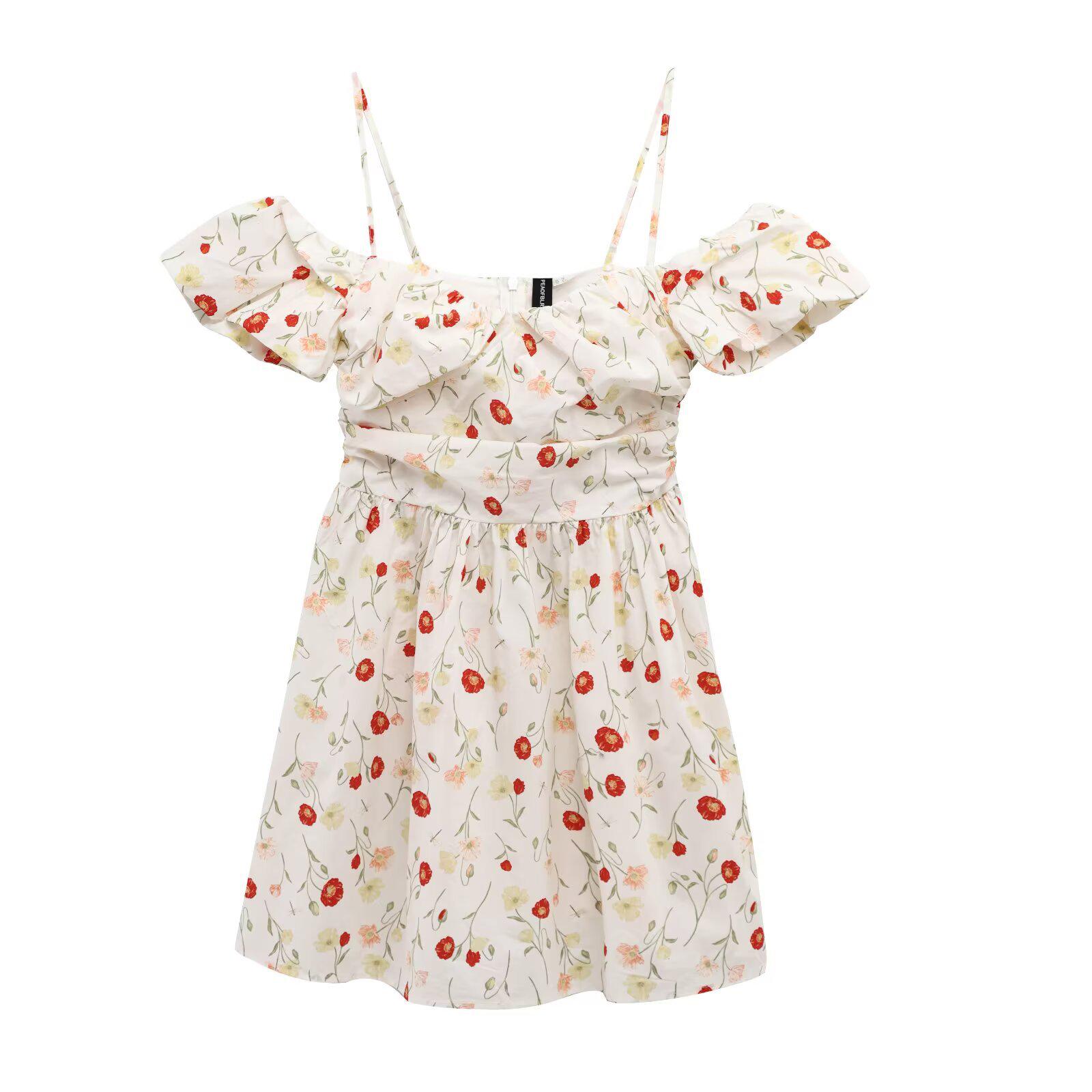 Женская мода весна 2025: Простое платье с драпировкой и открытыми плечами в европейском и американском стиле L цветочный
Женская мода весна 2025: Простое платье с драпировкой и открытыми плечами в европейском и американском стиле L цветочный