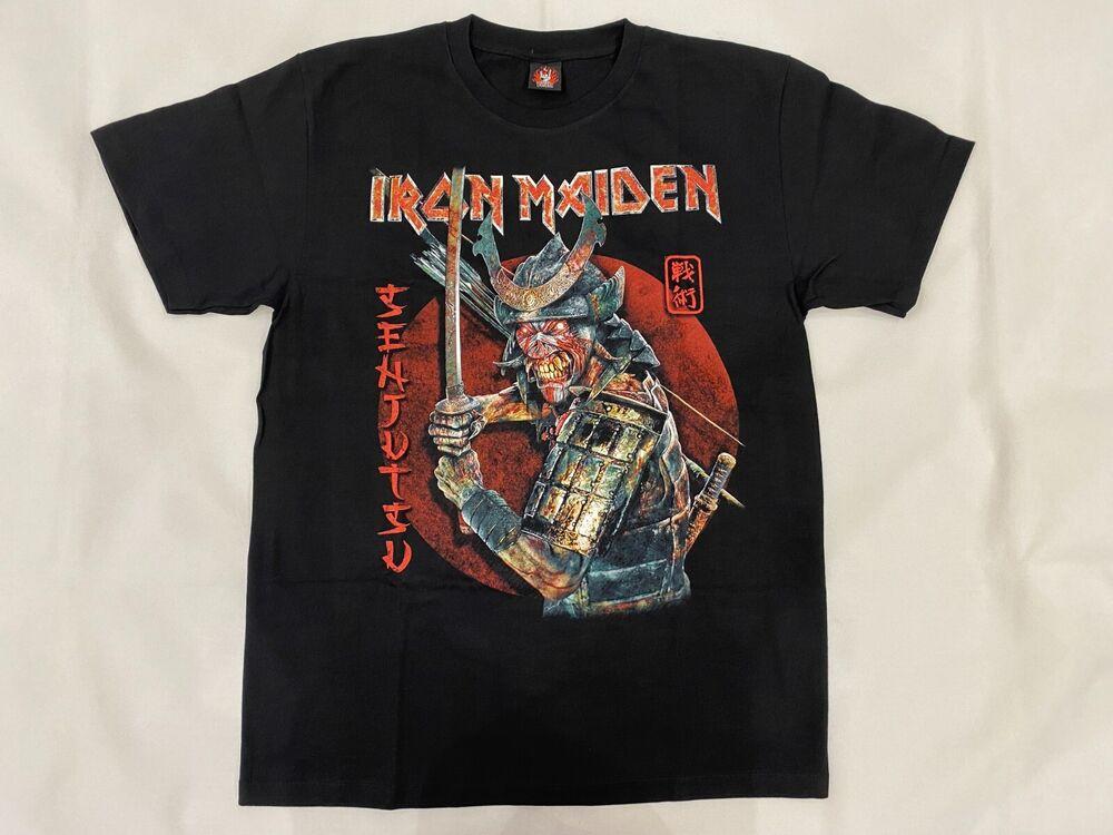 Винтажная черная футболка унисекс с графикой Iron Maiden Senjutsu Heavy Metal Rock Band
Винтажная черная футболка унисекс с графикой Iron Maiden Senjutsu Heavy Metal Rock Band