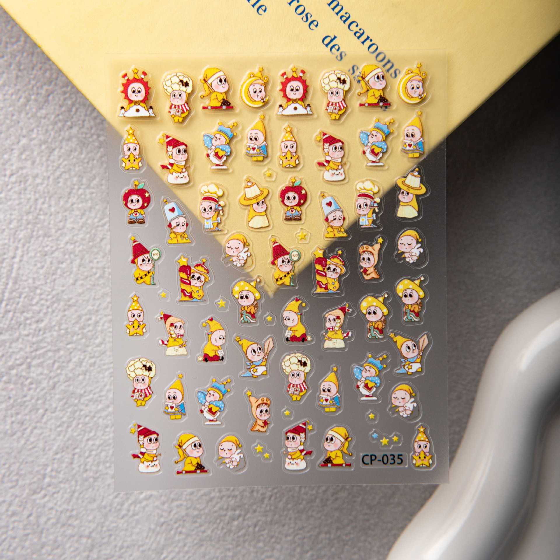 Cyansea Cute Star People Nail & Phone Art Stickers - Hot Selling Ins Style Decorative Set CP-035
Cyansea Cute Star People Nail & Phone Art Stickers - Hot Selling Ins Style Decorative Set CP-035