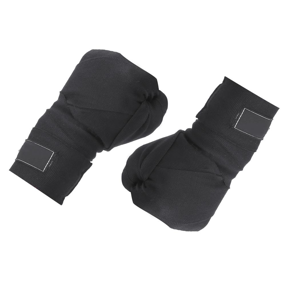 A Pair Black Polyurethane 3M Boxing Winding Bandage Fighting Sanda Muay Hand Wraps Sports StrapBlack Elastic 3m
A Pair Black Polyurethane 3M Boxing Winding Bandage Fighting Sanda Muay Hand Wraps Sports StrapBlack Elastic 3m
