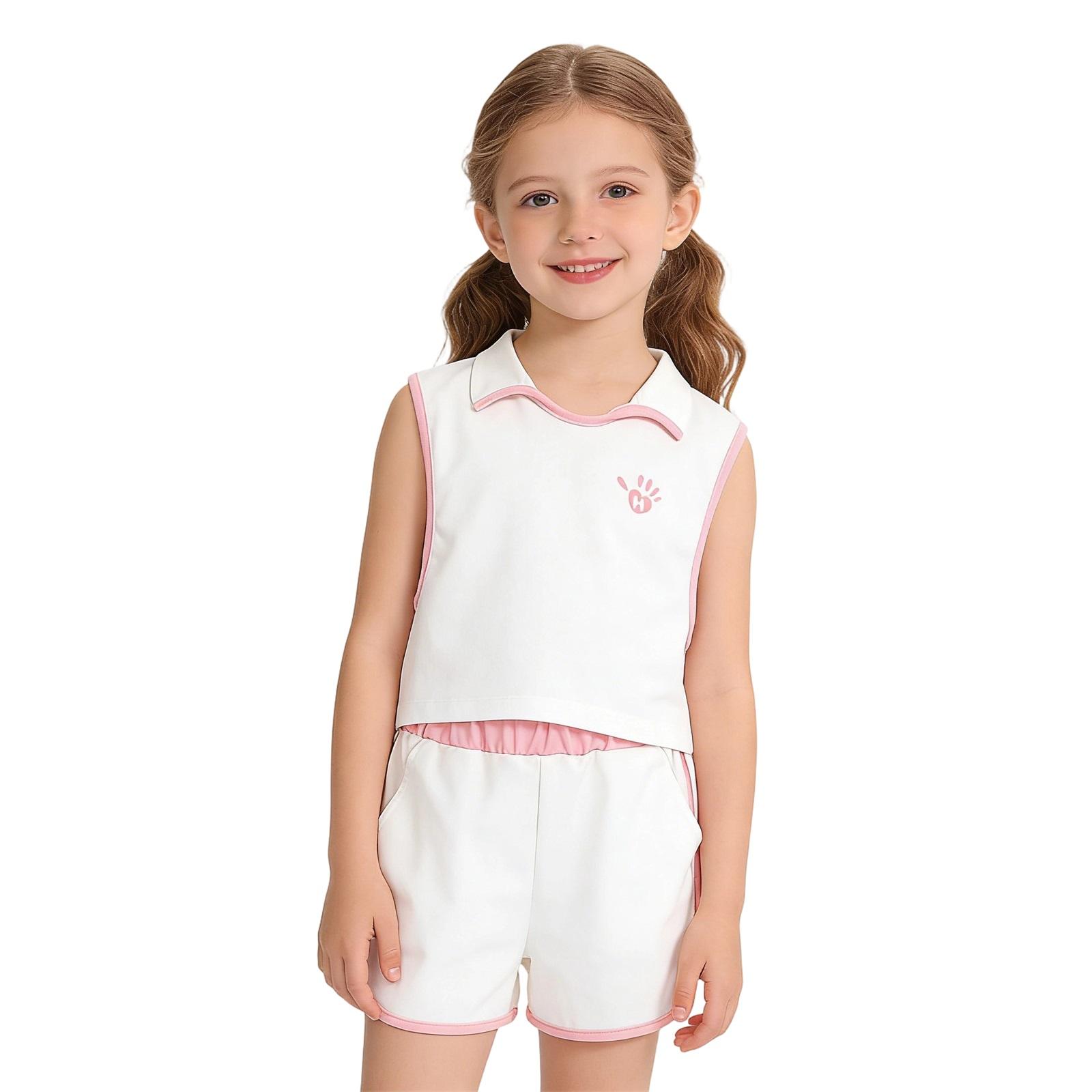 Kids Sleeveless Casual Top and Elastic Waistband Shorts Two Piece Set Lightweight Soft Fabric Summer Outfit for Boys and Girls 140 розовый
Kids Sleeveless Casual Top and Elastic Waistband Shorts Two Piece Set Lightweight Soft Fabric Summer Outfit for Boys and Girls 140 розовый