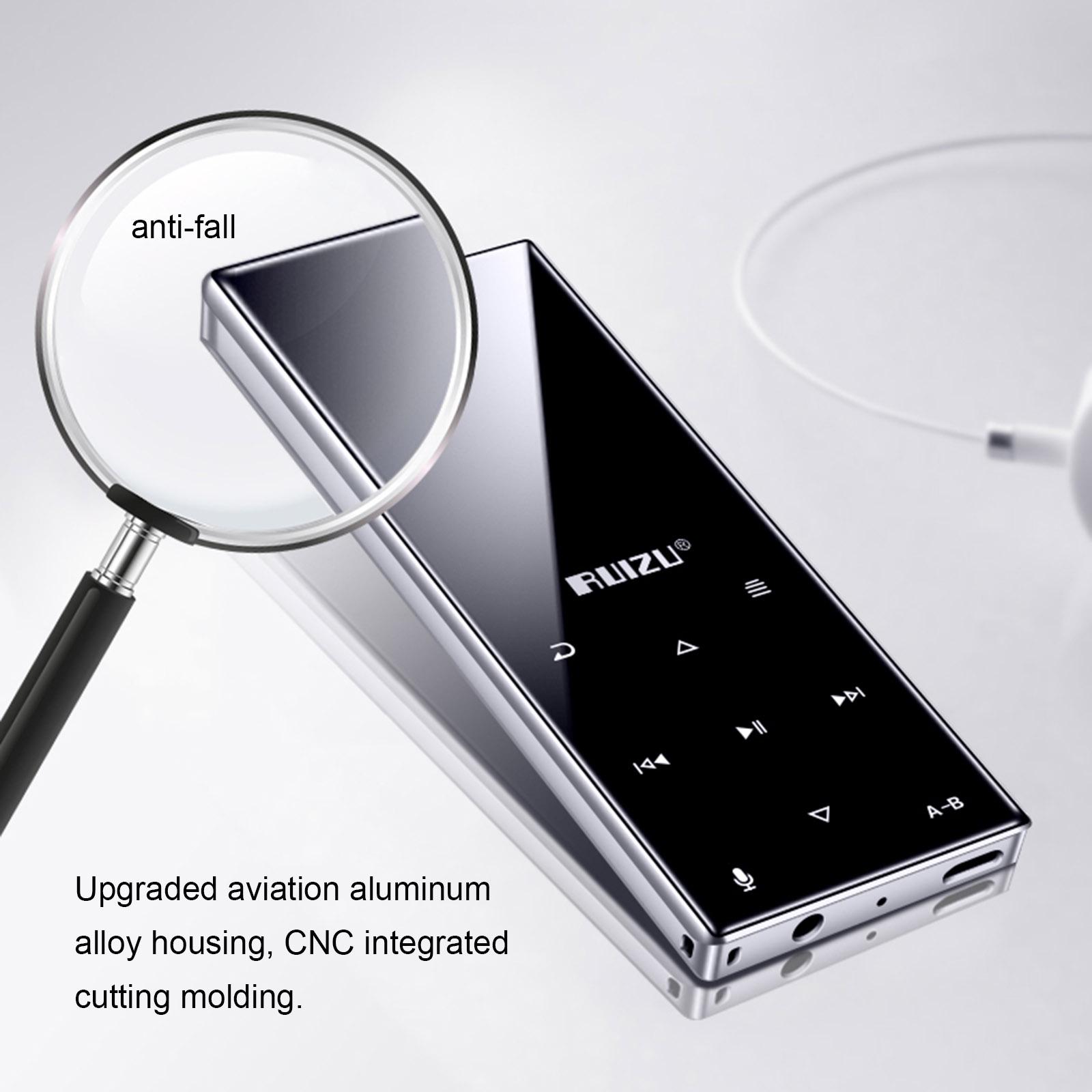 RUIZU D29 BT MP3 Портативный музыкальный видеоплеер со звуком без потерь Музыкальный плеер 1,8-дюймовый TFT-экран с
RUIZU D29 BT MP3 Портативный музыкальный видеоплеер со звуком без потерь Музыкальный плеер 1,8-дюймовый TFT-экран с