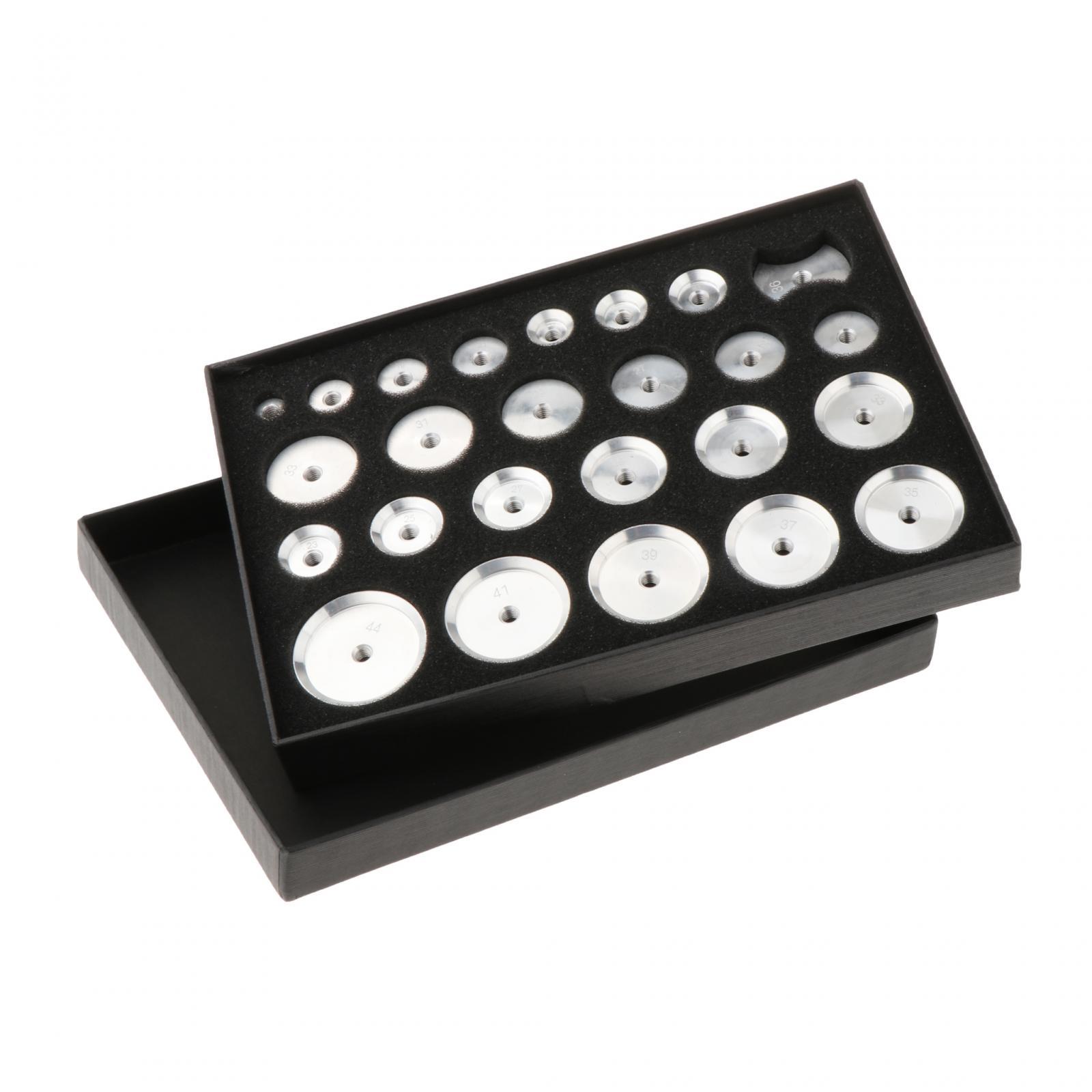 25 Pieces Watch Back Press Dies Cap Machine Accessories Watch Press Dies
25 Pieces Watch Back Press Dies Cap Machine Accessories Watch Press Dies