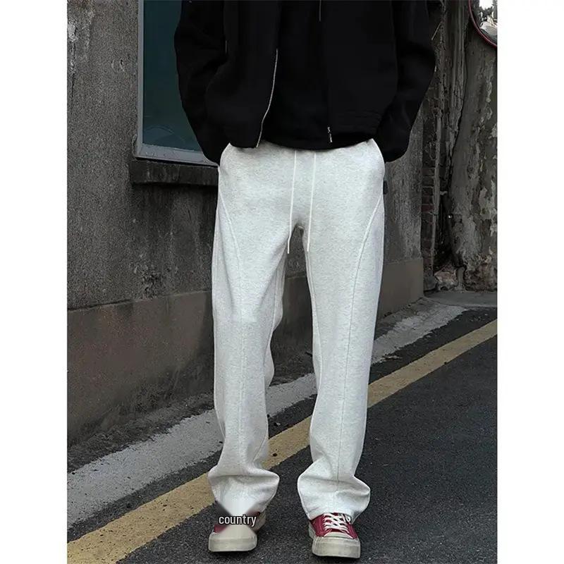 Men s Retro Deconstructed Scimitar Sweatpants, Cleanfit Loose Casual Long Pants for Spring and Autumn L білий/сірий
Men s Retro Deconstructed Scimitar Sweatpants, Cleanfit Loose Casual Long Pants for Spring and Autumn L білий/сірий