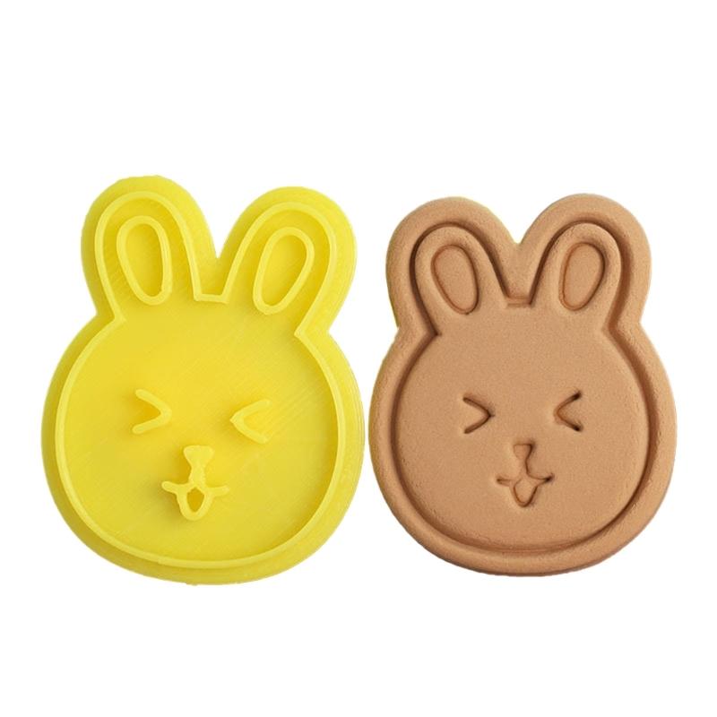Cartoon Cute Rabbit Cookie Cutters Holiday Biscuit Fondant Cookie Stamps 1
Cartoon Cute Rabbit Cookie Cutters Holiday Biscuit Fondant Cookie Stamps 1