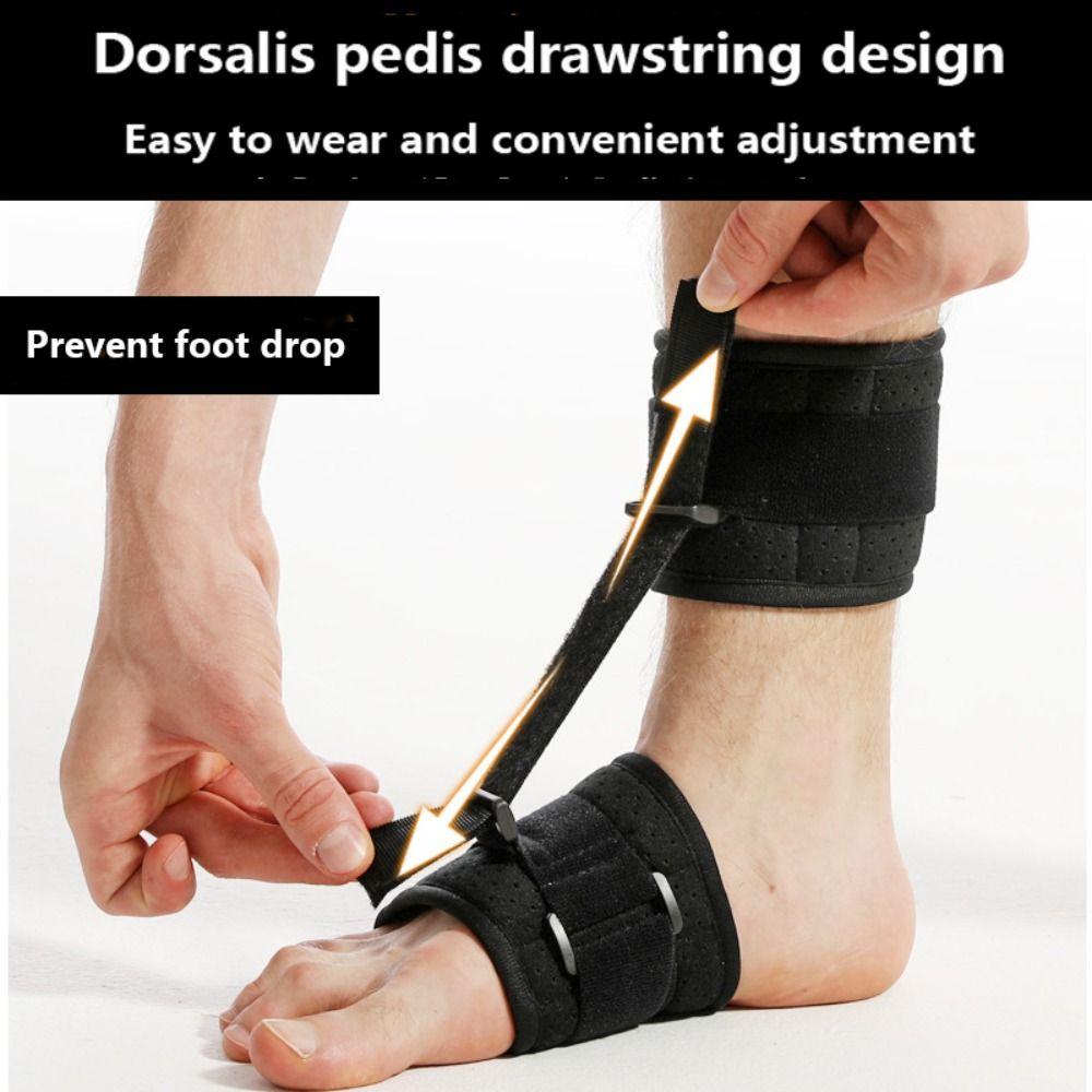 Plantar Fascia Recovery Foot Varus Corrector Articular Fixator Foot Drop Correction Belt Foot Guard чорний
Plantar Fascia Recovery Foot Varus Corrector Articular Fixator Foot Drop Correction Belt Foot Guard чорний