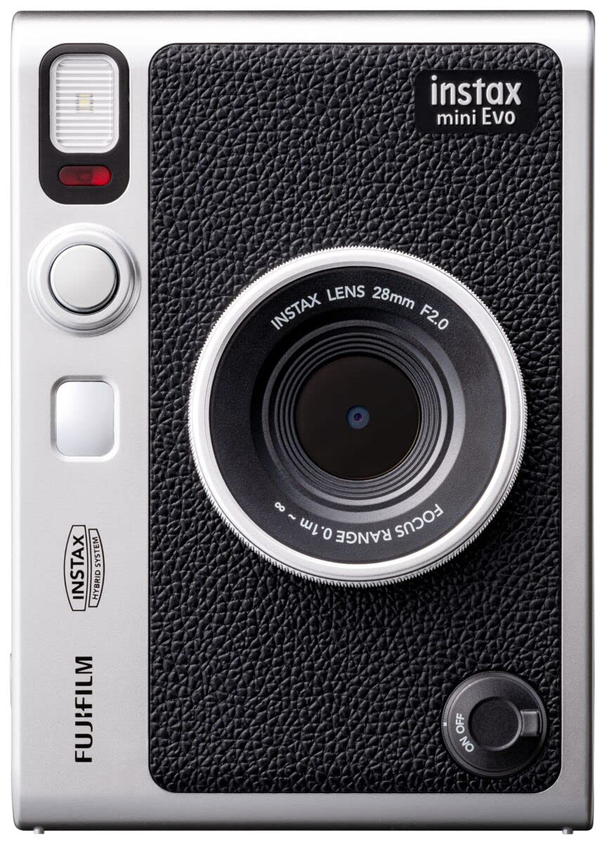Fujifilm Instax Evo Гібридна миттєва камера instax mini Evo INS MINI EVO ЧОРНИЙ (Камера/принтер для смартфона/цифрова камера)
Fujifilm Instax Evo Гібридна миттєва камера instax mini Evo INS MINI EVO ЧОРНИЙ (Камера/принтер для смартфона/цифрова камера)