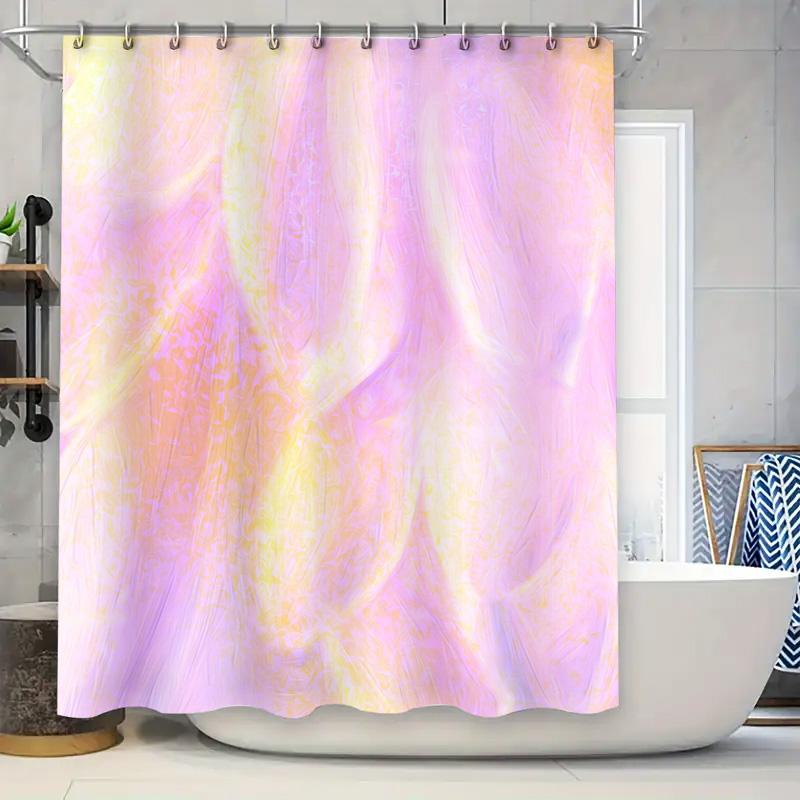 Kaleidoscope Pattern Shower Curtain Set: Pink Floral Design For Bathroom Decoration Waterproof Fabric Home Decor Item With Hooks W60H190(CM)-1 Pcs
Kaleidoscope Pattern Shower Curtain Set: Pink Floral Design For Bathroom Decoration Waterproof Fabric Home Decor Item With Hooks W60H190(CM)-1 Pcs