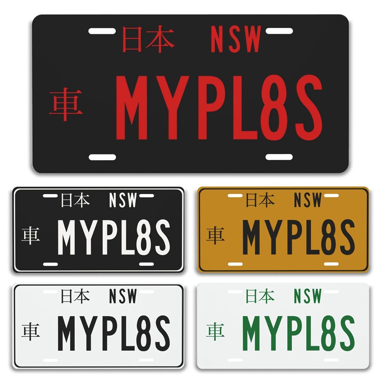 1pc Custom Japanese Style Aluminum License Plate NSW Australia Replica Garage Bar Cafe Wall Art Tin Sign Metal Poster Decor белый
1pc Custom Japanese Style Aluminum License Plate NSW Australia Replica Garage Bar Cafe Wall Art Tin Sign Metal Poster Decor белый