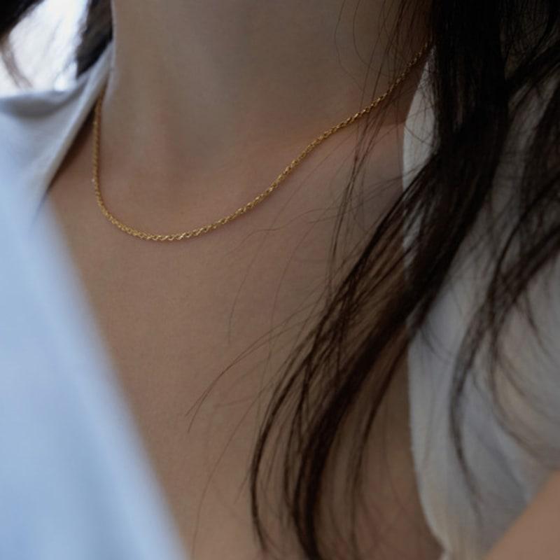 Dawn of Me Wave Chain Necklace Gold
Dawn of Me Wave Chain Necklace Gold