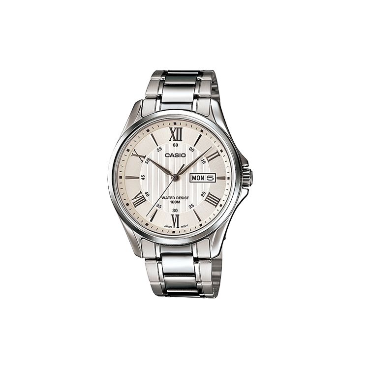 Casio Standard Series Dress Fashion Business Large Dial Waterproof Quartz Movement Stainless Steel Strap Men watches Silver MTP-1384D-7A Random Watch Box
Casio Standard Series Dress Fashion Business Large Dial Waterproof Quartz Movement Stainless Steel Strap Men watches Silver MTP-1384D-7A Random Watch Box