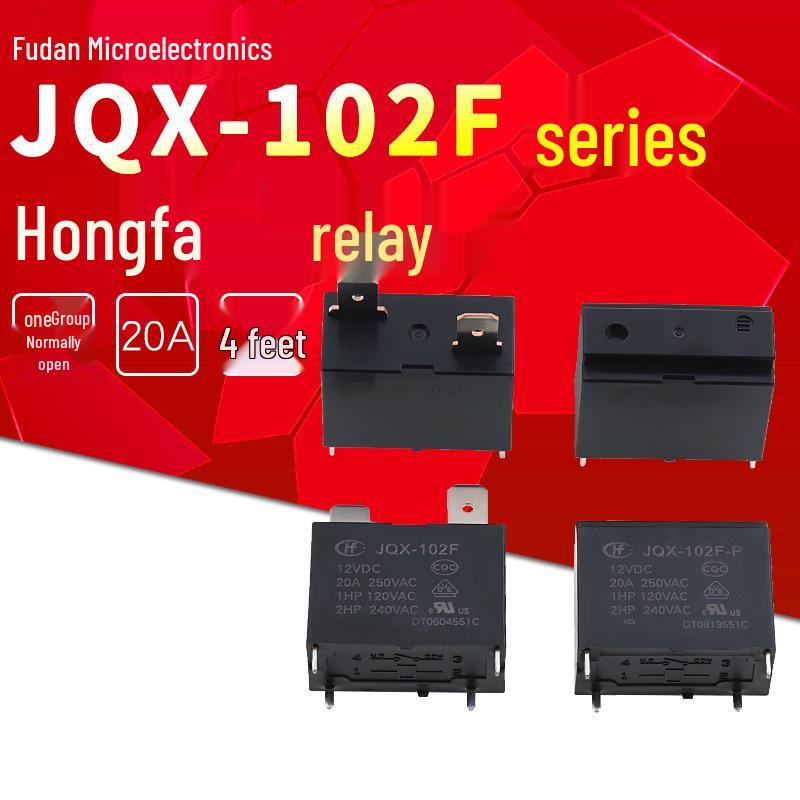 JQX-102F-P-12VDC 4-контактне реле 20А для кондиціонерів та водонагрівачів HF102F-12VDC (with blades)
JQX-102F-P-12VDC 4-контактне реле 20А для кондиціонерів та водонагрівачів HF102F-12VDC (with blades)