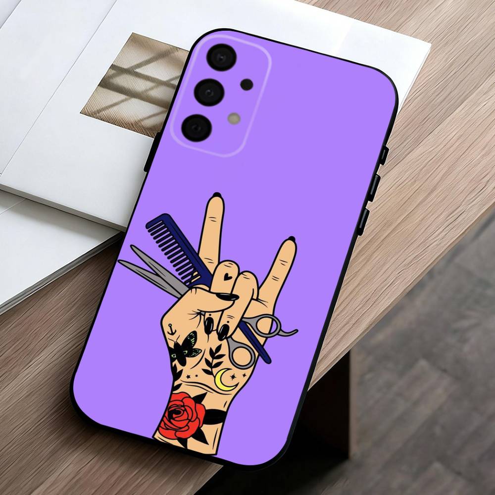 Barber Shop H-Hair Stylist Salon ART Phone Case For Samsung Galaxy A73,A72,A71,A70,A53,A52,A51,Soft Silicone Black Cover Samsung a11
Barber Shop H-Hair Stylist Salon ART Phone Case For Samsung Galaxy A73,A72,A71,A70,A53,A52,A51,Soft Silicone Black Cover Samsung a11