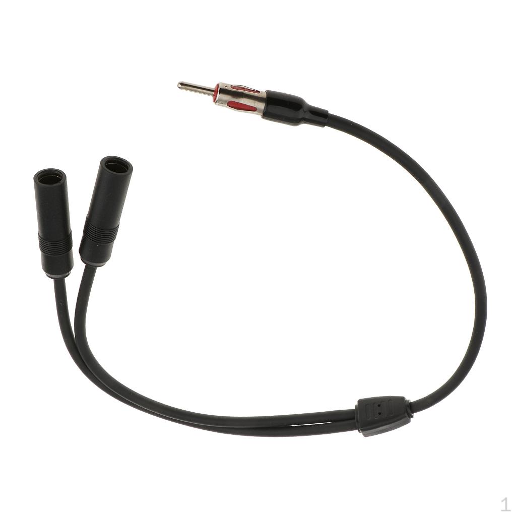 30cm Universal male and female Extension Radio AM/FM Car Adapter Cable for Audio Electronics
30cm Universal male and female Extension Radio AM/FM Car Adapter Cable for Audio Electronics