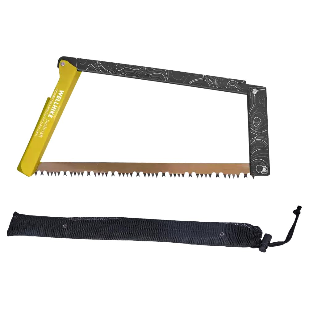 Folding Saw with Storage Bag Multifunctional Camping Handsaw for Wood (Green) жовтий
Folding Saw with Storage Bag Multifunctional Camping Handsaw for Wood (Green) жовтий
