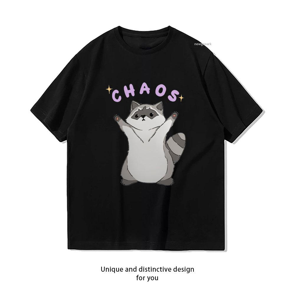 Funny Raccoon Chaos TShirt Women Unisex Casual Cotton Graphic T Shirts Classic Oneck Shirt Ropa De Hombre S
Funny Raccoon Chaos TShirt Women Unisex Casual Cotton Graphic T Shirts Classic Oneck Shirt Ropa De Hombre S