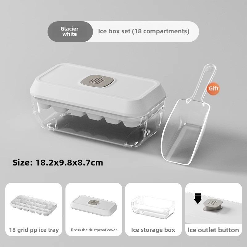 Прессование ледяной решетки Форма для ледяных блоков Инструмент для ледяных блоков Бытовой холодильник Легкосъемный двухслойный ящик для хранения ледяных блоков small белый
Прессование ледяной решетки Форма для ледяных блоков Инструмент для ледяных блоков Бытовой холодильник Легкосъемный двухслойный ящик для хранения ледяных блоков small белый