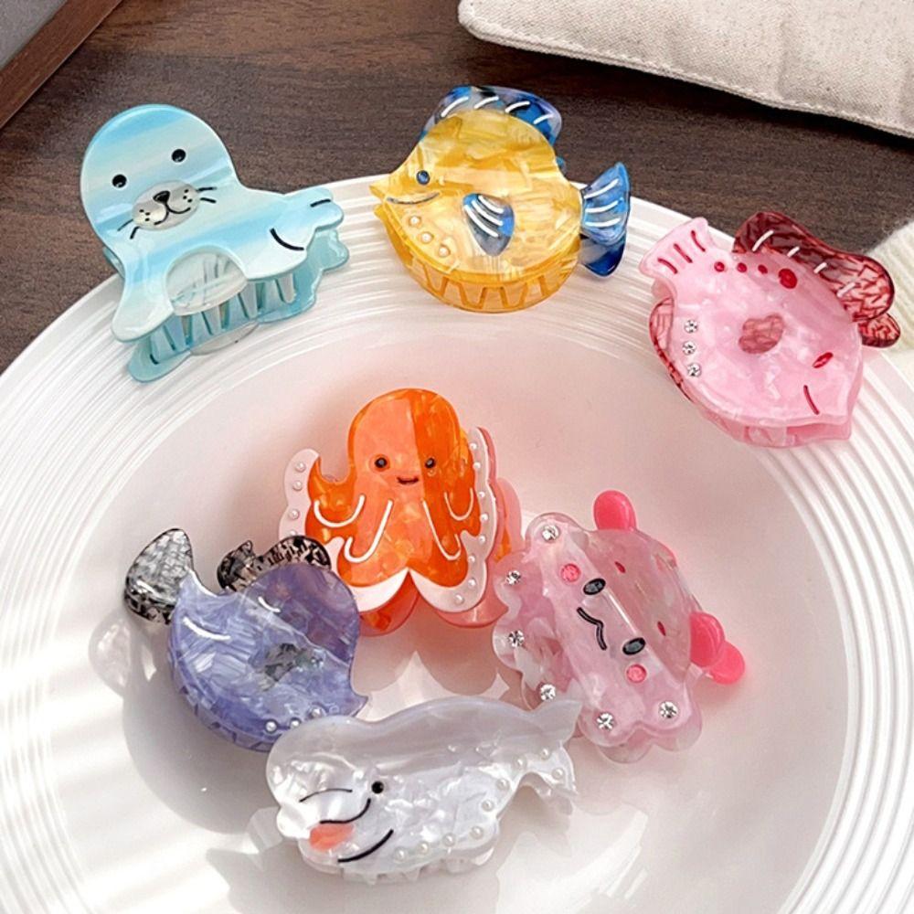 Acetic Acid Ocean Animal Hair Clip Korean Style Small Shark Clip Grab Clip Hair Accessories Style5
Acetic Acid Ocean Animal Hair Clip Korean Style Small Shark Clip Grab Clip Hair Accessories Style5